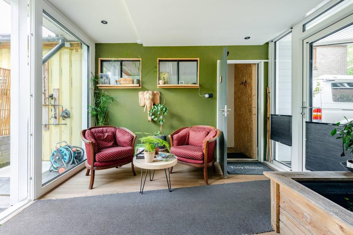 Tiny House - Fietsverhuur, Eigen Keuken En Badkamer Nijmegen Ngoại thất bức ảnh